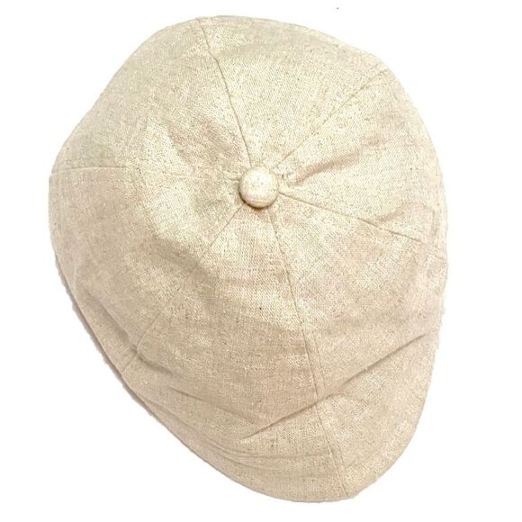 Dorfman Milano Linen Golf Cap - Picture 2 of 6